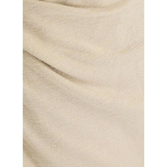 Vince Side-Drape Skirt Womens Size XL Sepia Ruched Faux Wrap Stretch Knit‎ - Picture 3 of 11